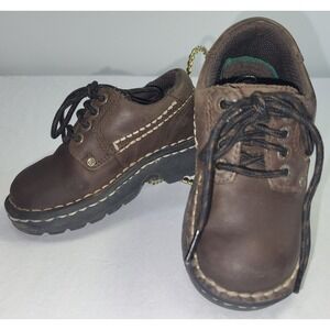 Buster Brown Boys' Ben Brown Leather Lace-Up Dress Casual Shoes Size 7M